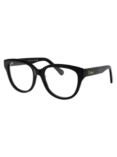 Chloé Square-frame Bio Acetate Optical Frames In Black