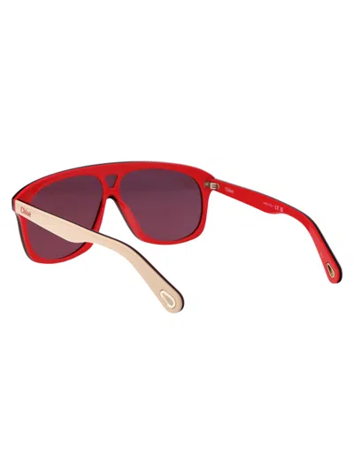 Chloé Chloe Summer Sunglasses Ch0212 S 005 In Pink