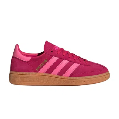 Pre-owned Adidas Originals Adidas Handball Spezial J 'ruby Red Lucid Pink' | Kid's Size 4.5