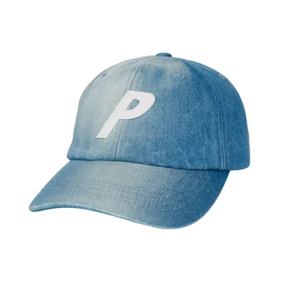 Pre-owned Palace Denim P 6-panel 'wash' | Blue | Men's Size Onesize