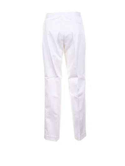 Fabiana Filippi White Trousers In White