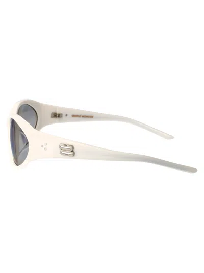 Gentle Monster W2 White Acetate Sunglasses In Gray