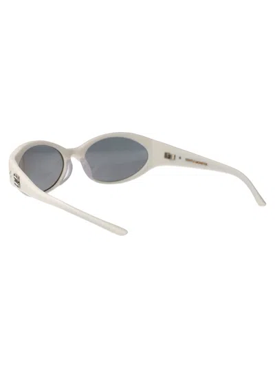 Gentle Monster W2 White Acetate Sunglasses In Gray
