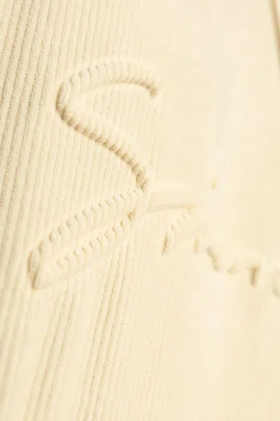 Givenchy Embossed Logo Velvet Hooded Sweatshirt In Beige O Tan