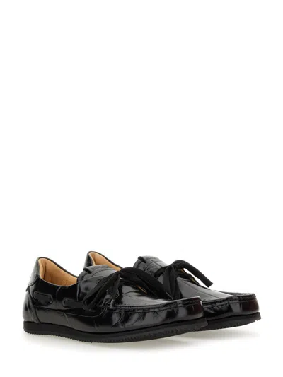 Jacquemus Moccasin "the Batto" In Animal Print