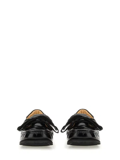 Jacquemus Moccasin "the Batto" In Animal Print