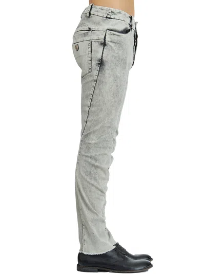 Masnada Slim Denim Trousers In Blue