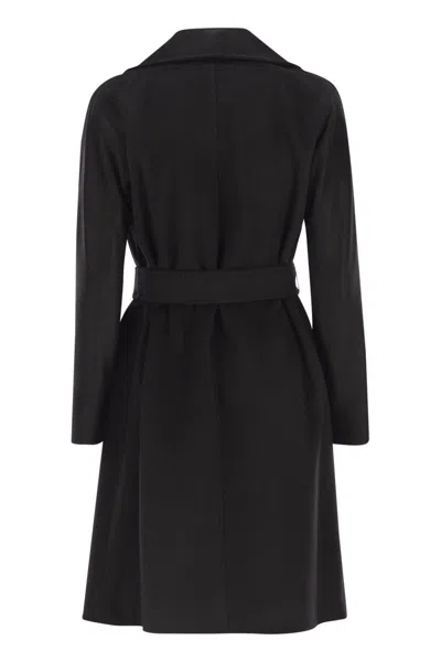 Max Mara Dravenna Coat In Black
