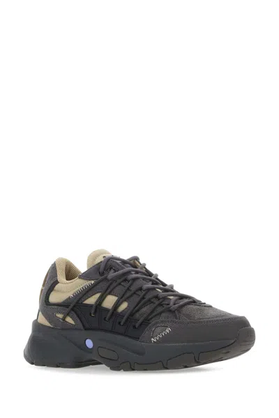 Mcq By Alexander Mcqueen Mcq Multicolor Fabric And Suede Aratana Sneakers In Multi