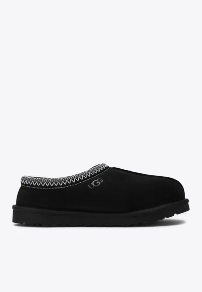 Ugg 10mm Tasman Shearling Loafers In Black
