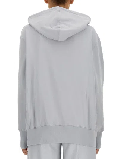 Moncler Genius Moncler X Olivia Oyl Printed Drawstring Hoodie In Gray