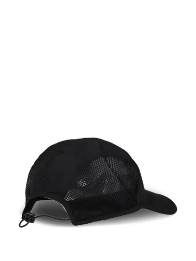 Puma Mesh-panel Baseball Cap In Black