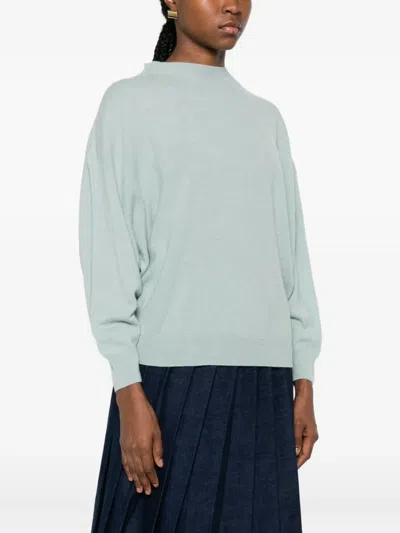 Vicolo Fine-knit Jumper In Blue