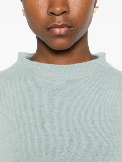 Vicolo Fine-knit Jumper In Blue