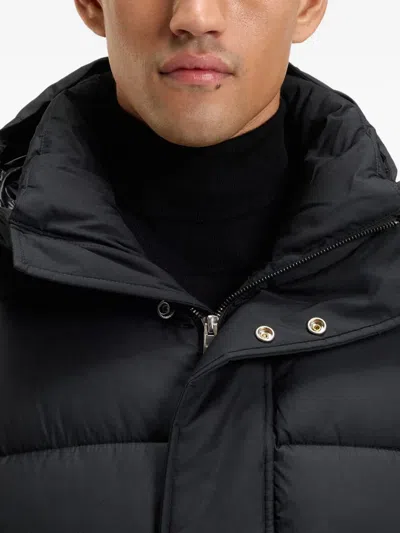 Hugo Boss Boss Cenuto Padded Shell Jacket In Black