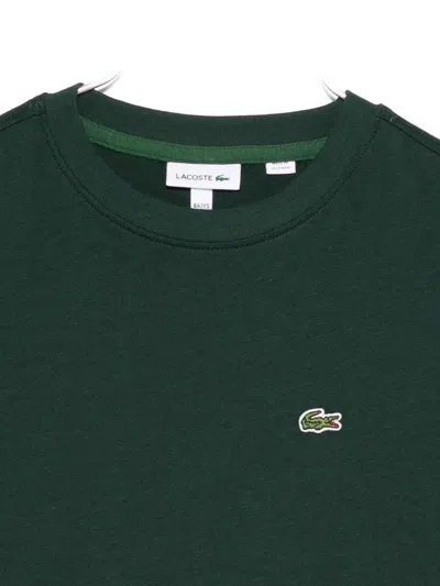 Lacoste Logo-patch T-shirt In Green