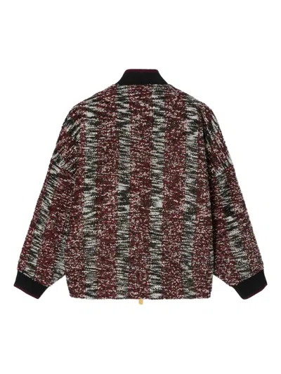 La Doublej Long-sleeve Bomber Jacket In Multi