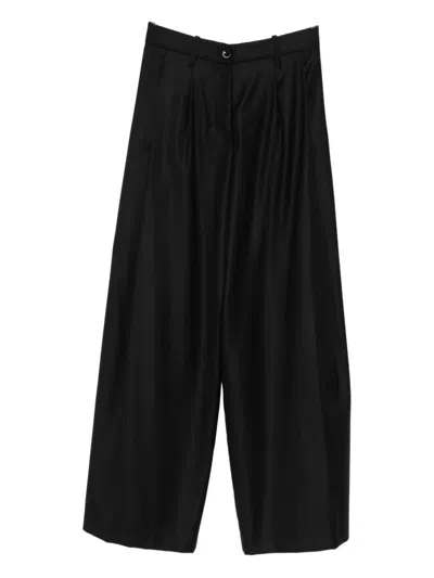 Nine In The Morning Casual Pants With Belt Loops In Black