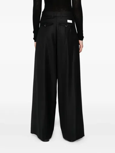 Nine In The Morning Casual Pants With Belt Loops In Black