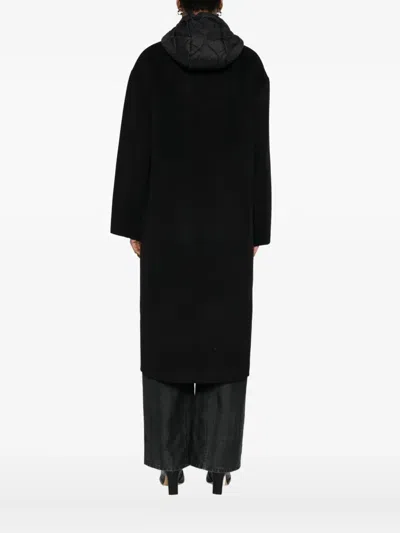 Vicolo Layered Coat In Black