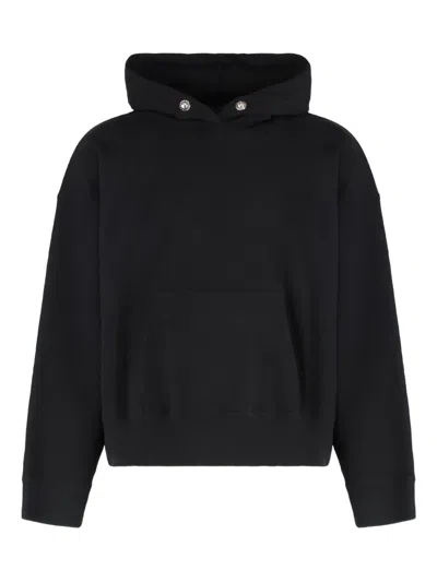 Ezr Pocket Hoodie In Black