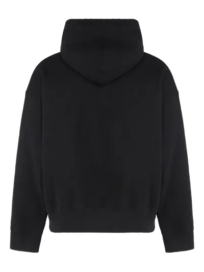 Ezr Pocket Hoodie In Black