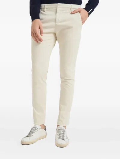 Dondup Belt-loop Trousers In Neutral