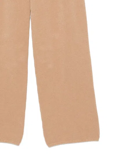 Vicolo Elasticated-waist Pants In Brown