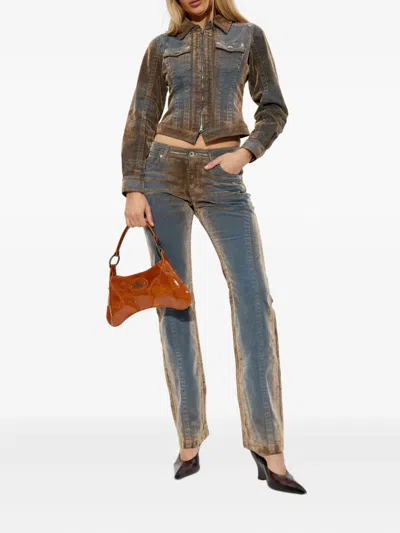 Knwls Zip Pocket Jacket In Brown