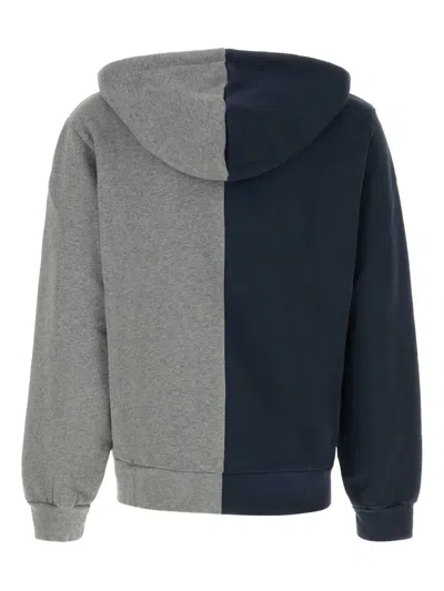 Apc A.p.c. Two-tone Cotton A.p.c. X Marc Jacobs Sweatshirt In Gray