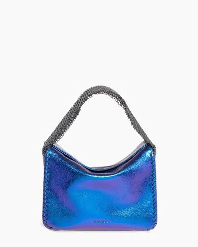 Aimee Kestenberg Chain-mail Top Handle In Blue