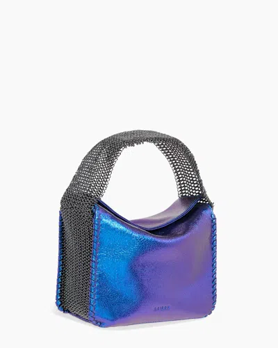 Aimee Kestenberg Chain-mail Top Handle In Blue