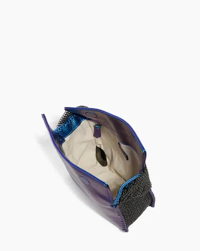 Aimee Kestenberg Chain-mail Top Handle In Blue