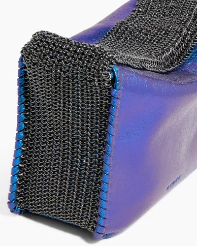 Aimee Kestenberg Chain-mail Top Handle In Blue