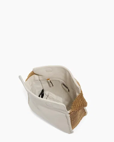 Aimee Kestenberg Chain-mail Top Handle In White
