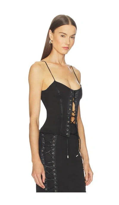 Camila Coelho Yasmina トップ In Black