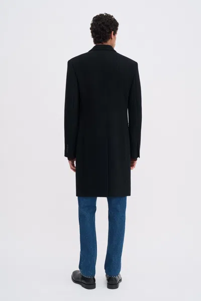 Filippa K William Wool Coat In Black