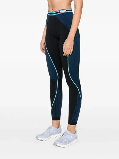 Casablanca Seamless Leggings In Blue