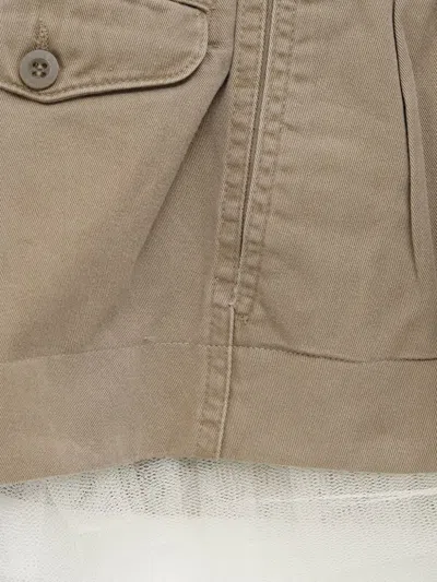 分层式迷你半身裙