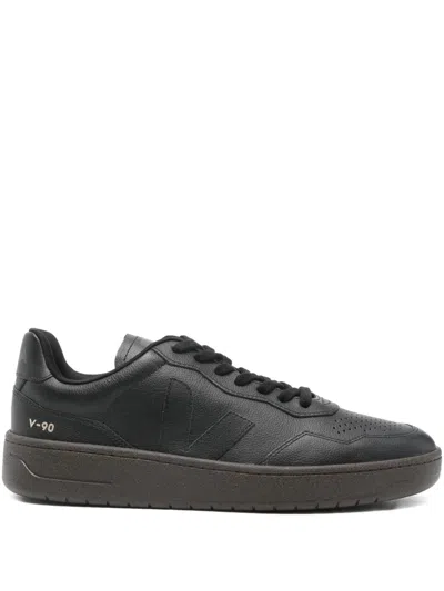 Veja V-90 Sneakers In Black