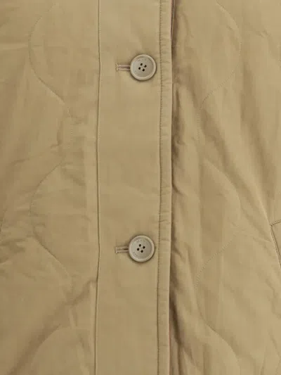 Isabel Marant Étoile Nesmae Reversible Coat In Neutral