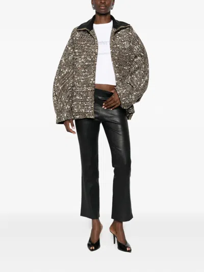 Arma Flared Trousers In Black