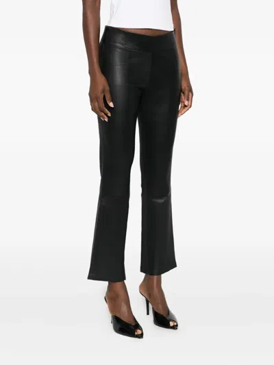 Arma Flared Trousers In Black