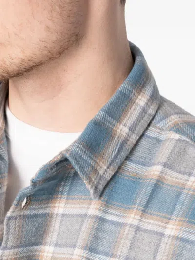 Naked And Famous True Shirt Plaid Pocket Shirt In Black