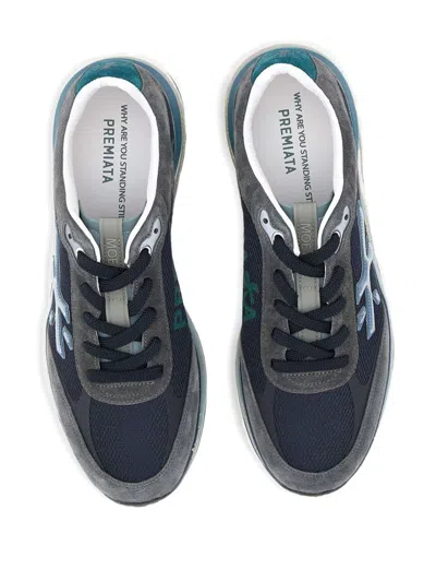 Premiata Moerun Var. 7772 Sneaker In Blue