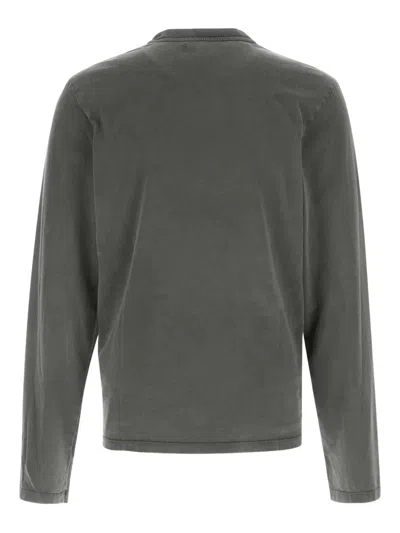 Gimaguas Dark Grey Cotton Antonio T-shirt In Gray