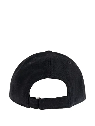 Versace Jeans Couture Logo-patch Hat In Black