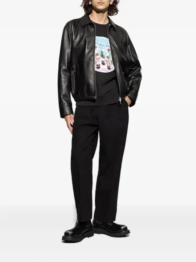 Kenzo Graphic Sweatshirt In Black
