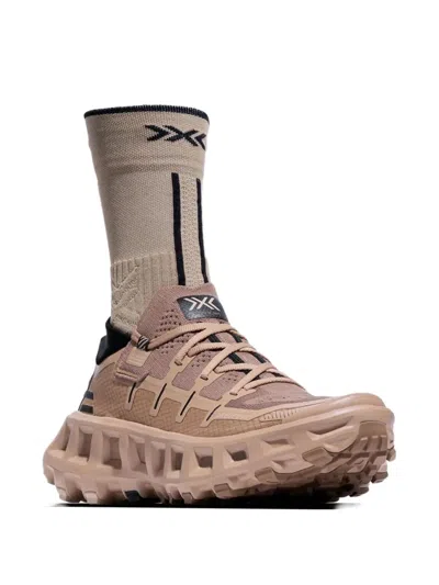 X-bionic Speedframe Pro Technology Sneakers With Rugged Traction Sole In Neutral
