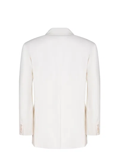 Max Mara "suez" Blazer In White